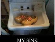 Clogged Sink pun